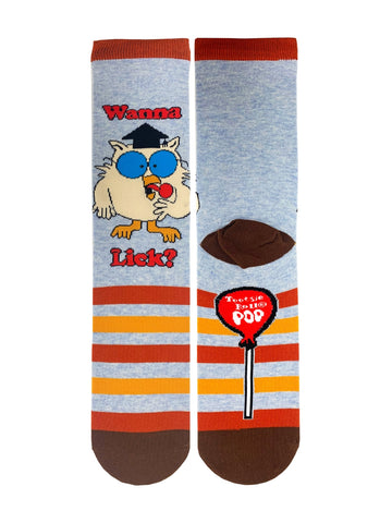 Men's Tootsie Pop - Wanna Lick Socks