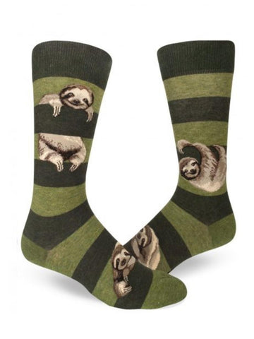 Men's Sloth Stripe Socks