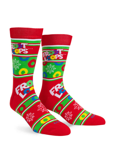 Men's Froot Loops Christmas Socks