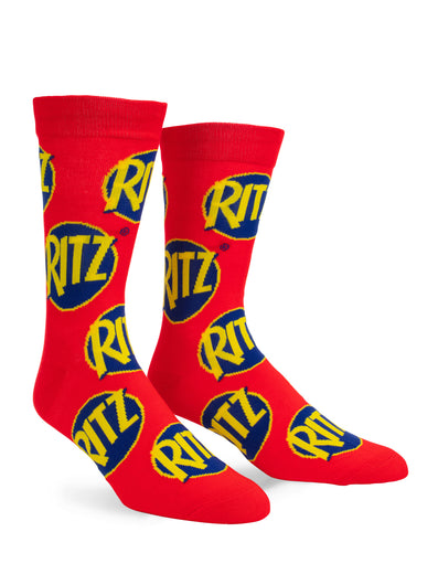 Men's Ritz Crackers Logo Socks