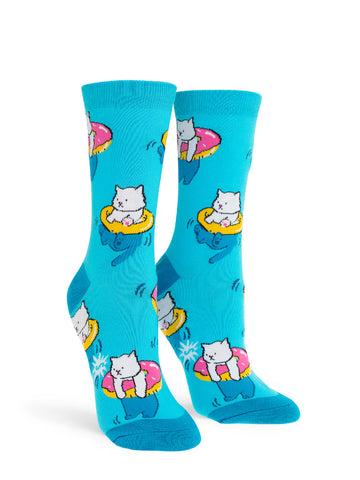 Women's Hangin' Meowt Socks