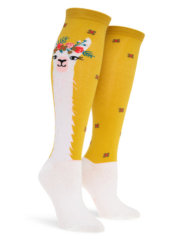 Women's Llama Queen Socks