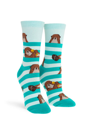 Women's My Otter Foot Socks