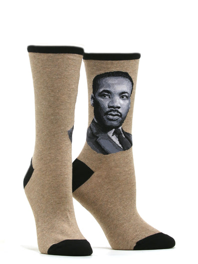 Women's MLK Jr. Portrait Socks