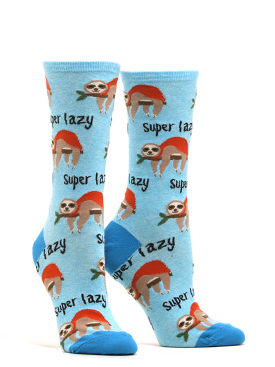 Women's Super Lazy Sloth Socks