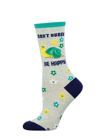 Women's Don't Hurry Be Happy Socks