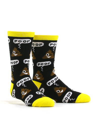 Kid's Poop Emoji Socks