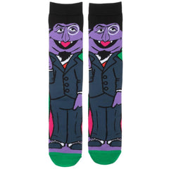 Men's Sesame Street - Count Von Count 360 Socks